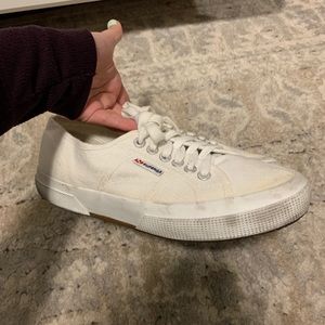 Superga white casual sneakers